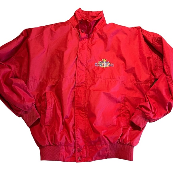 Molson Bomber Jacket. Modern Headwear. Red. XL. Beer - Picture 1 of 11